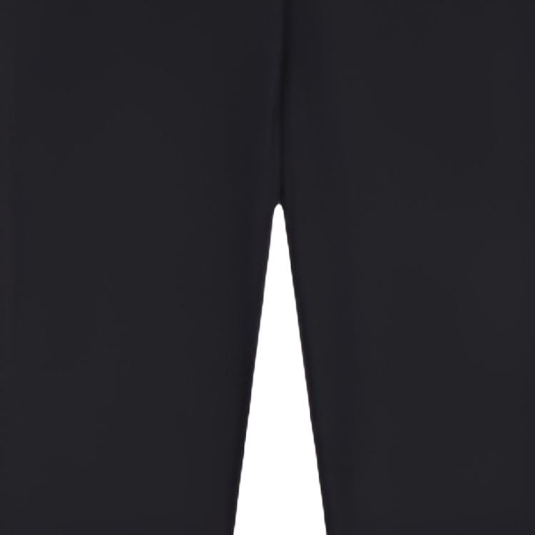 Li-Ning Comfortable Simple Versatile Solid Color Mid Waist Straight Leg Breathable Casual Pants Women bottoms Black AYKT504-1