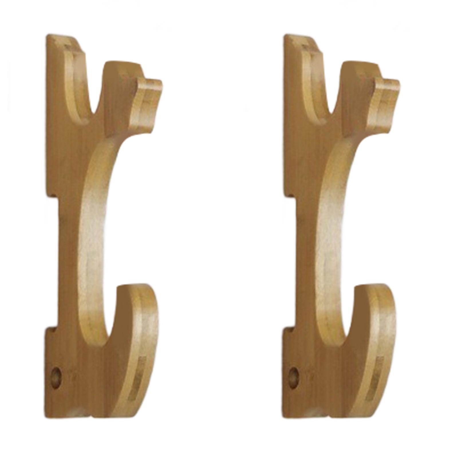 Деревянная настенная подставка для мечей органайзер для рапир подставка для флейт для коллекционеров и любителей домашнего декора 2 1190₽