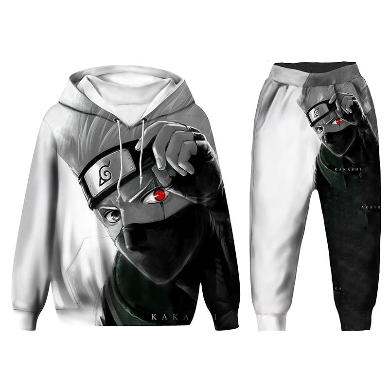 Buy Anime Naruto 3d Print Hoodie Suit 