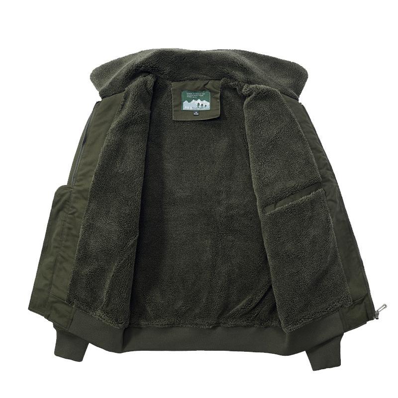 Neue Frühling und Herbst Winter Herren Steppjacke Jacke Fleece Dicke Steppjacke Lässig Vielseitig Schöne Jacke Steppjacke