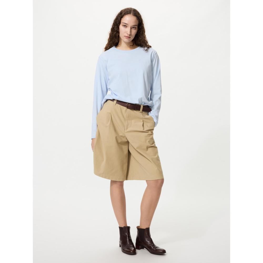 Uniqlo Japan SofT CoTTon Round Hem T Long Sleeve