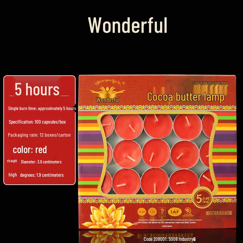 LIEI 8-Hour Smokeless Ghee Lamps