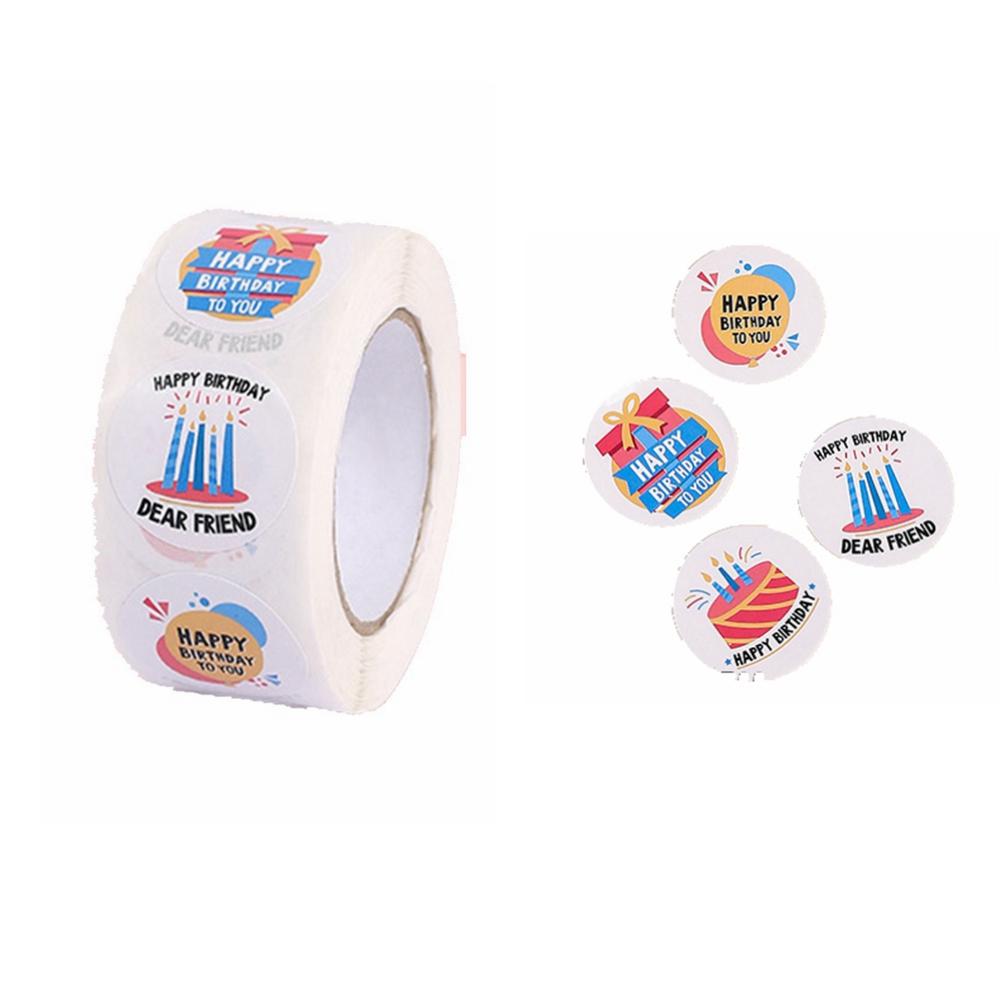 Custom Items Custom Label Sticker Happy Birthday Scrapbooking & Stamping X080