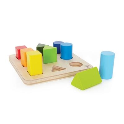 Hape Color and Shape Stick Play Wooden Toys Korean Childrens Toys