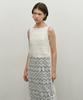 MAKE A TOAST Flower Crochet Layered Dress White Mbefop004Wh