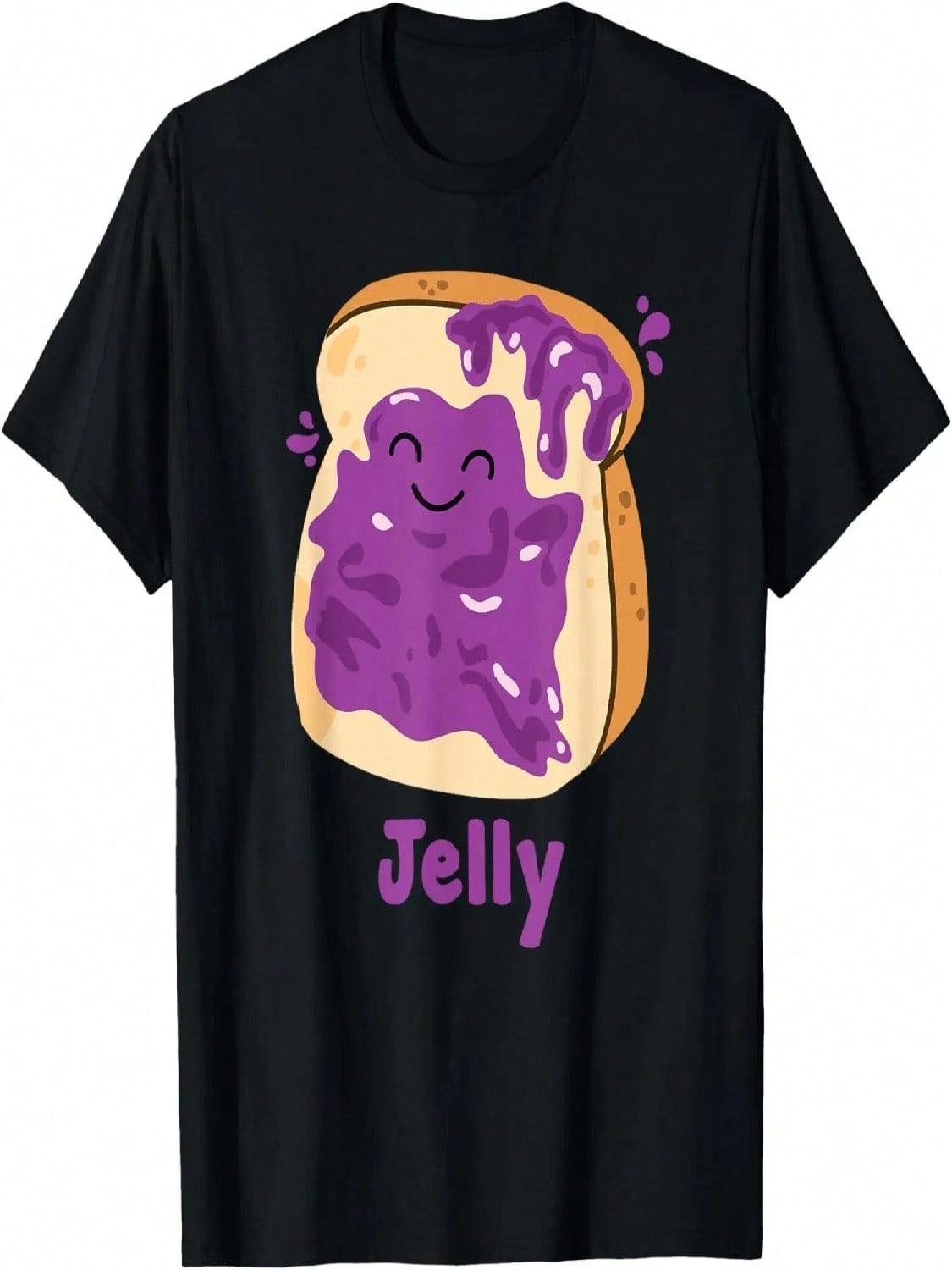 Peanut Butter & Jelly Matching Couple Halloween Best Friends T-Shirt S разноцветный