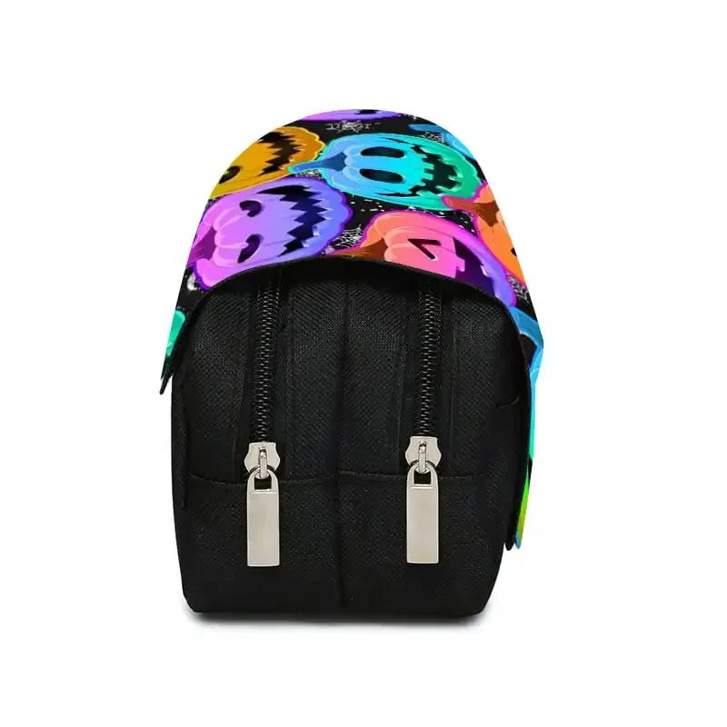 Colorful 3D Cartoon Pumpkin Flip Pen Case Best School Pencil Bag Gift for Boys and Girls