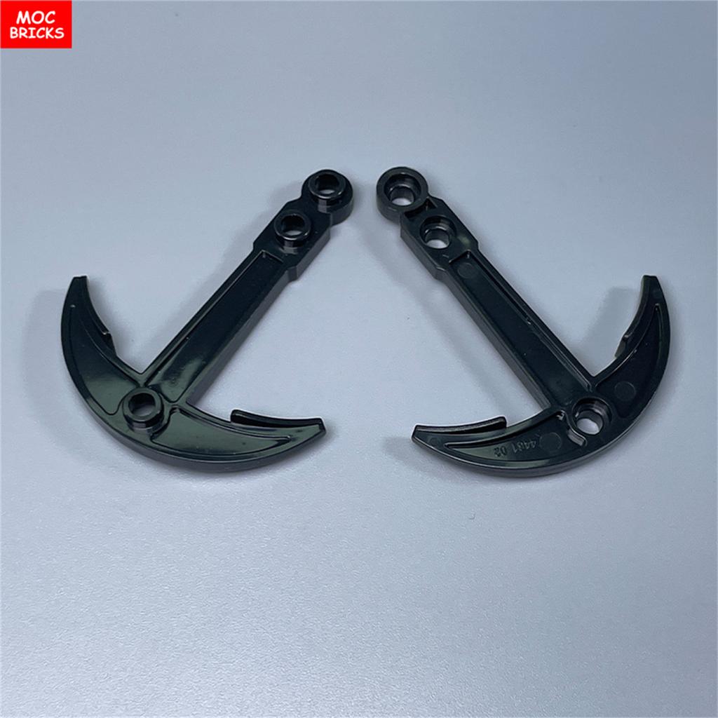 MOC Bricks Dugout Canoe Oar Ship Boat Camp Cabin Pirate Scene Accessory Military Assembled Building Block Accessories Kids Toys