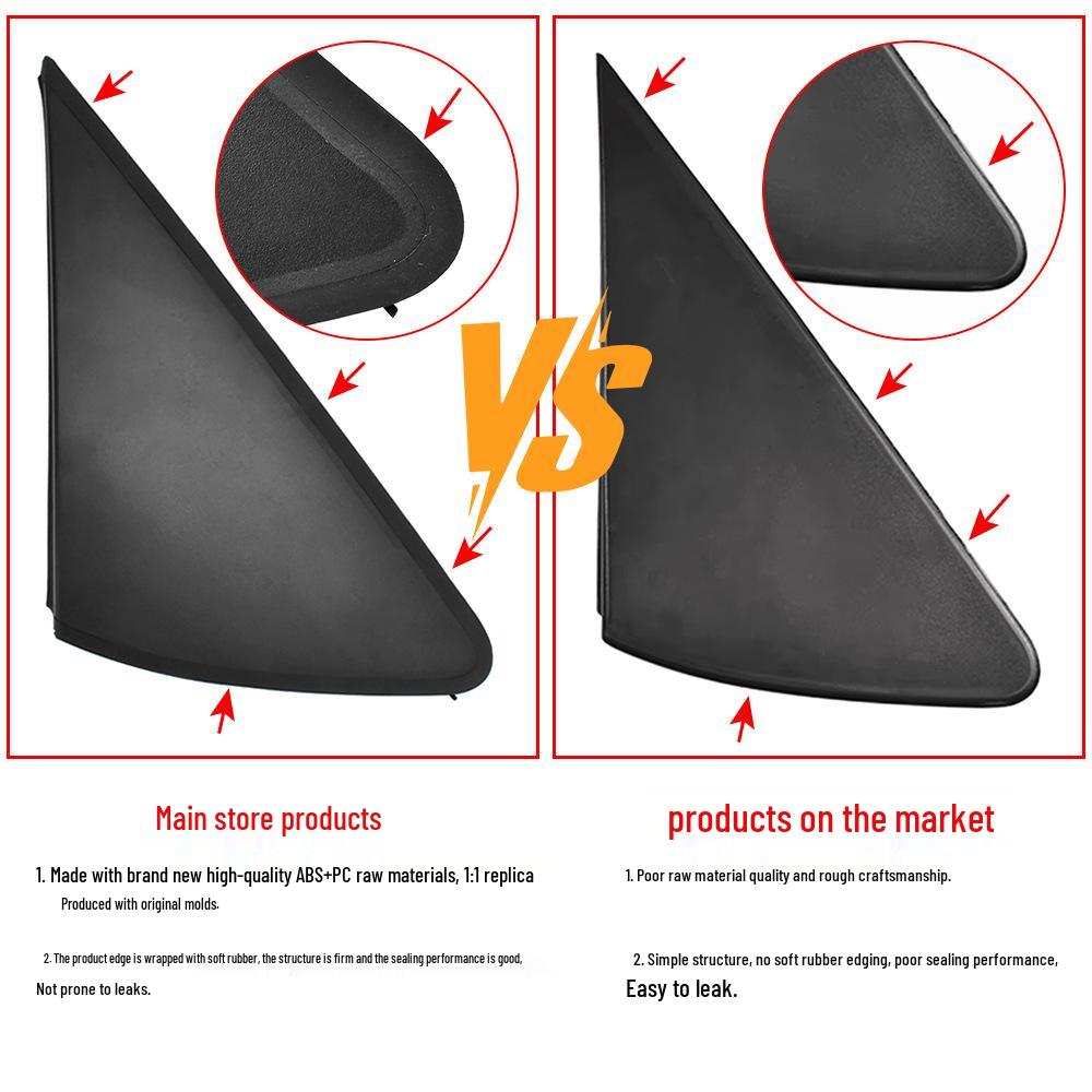 Rearview Mirror Triangle Panel A1696900187 for Mercedes-Benz A-Class W169 (2004-2012) A-Pillar Decoration.