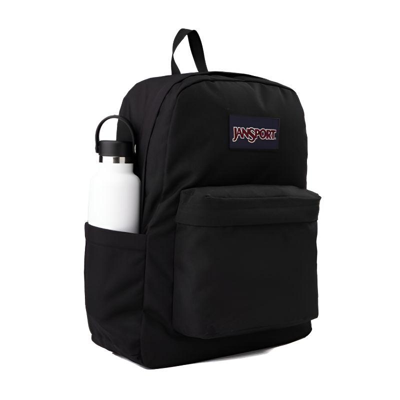 JanSport SuperBreak Plus Backpack JS0A4QUE003 – 26L Laptop Backpack with Water Bottle Pocket