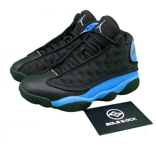 

Nike Air 13 Retro Black University Blue Men s DJ5982-041 EU 41 синий