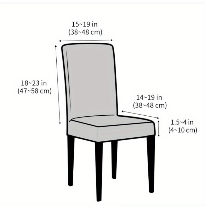 1pcs Solid Color Chair Cover Super Soft Chair Covers For Dining Room Luxurious Office Seat Cases Stretch For Banquet