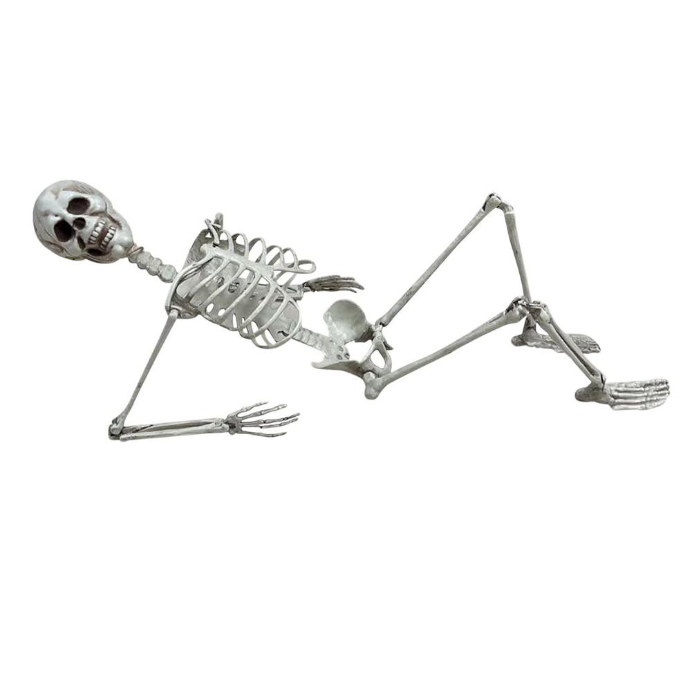 

Full Life Size Human Skeleton Halloween Prop Haunted House Hanging Props Halloween Movable Skeleton Halloween Ornament Toys