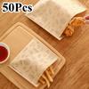 50Pcs Greaseproof PaperDisposable Food Bags Packaging Baking Papers