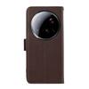ABEEL For Xiaomi 15 Ultra Case Litchi Texture Leather RFID Blocking Phone Cover