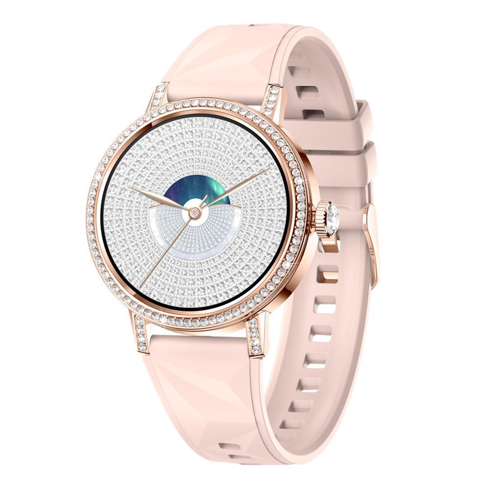 

High-level Women Blue Tooth Call Smartwatch Sports Information Reminder Health Waterproof Alarm Clock Music Girl Smart Watch