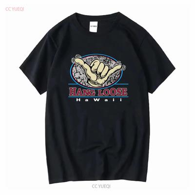 Vintage Hang Loose Havajský Surfařský Styl Pánské Tričko Velikost L Australské Poštovné vintage Vyprané Pohodlné Pružné Měkké