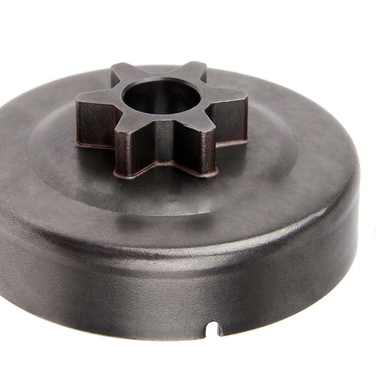 For STIHL-MS170,180-Parts Chainsaw Clutch Drum Sprocket 3/8 6T Washer E-Clip Kit