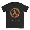 Half life 3 T-Shirts Unisex Damen 100% Baumwolle Freizeit-T-Shirts Rundhals-T-Shirts Kurzarm Kleidung Geburtstagsgeschenk