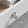 6PCS Reusable Cabinets Handles Waterproof Metal Pulls Set Quick Installation for Bathroom Furniture Shower Door Mirrors