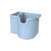 Plastic Cup Holder with Divider and Handle for Car or Home Use Durable Organizer for Drinks and Small Items