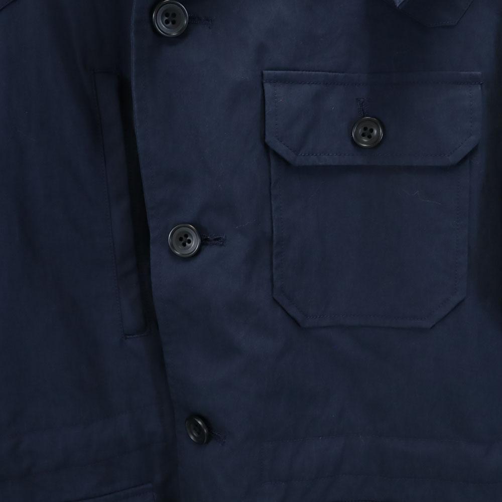 Unused WOOLRICH Field Jacket S Navy Parker Men's Used