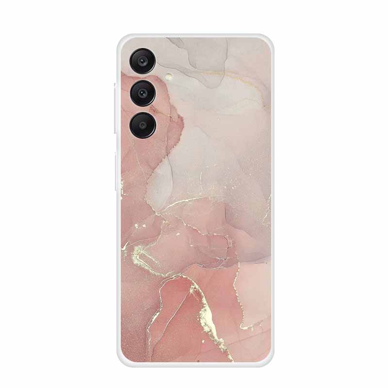 Marble Patterns Phone Case for Samsung A25 Soft Transparent TPU Clear Cover for Samsung Galaxy A 25 Protective Silicone Shell