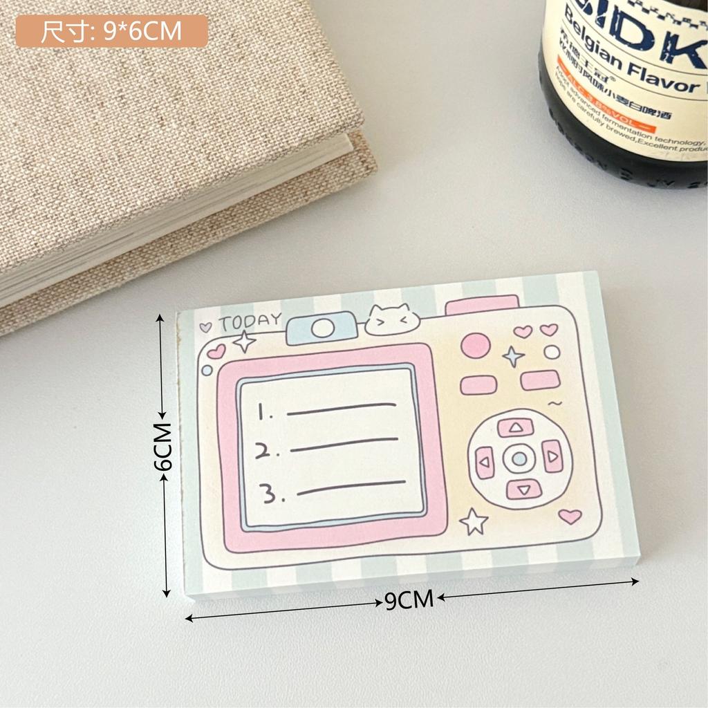 Memo Pads For Students Non-Sticky Non-Sticky Notepads Romantic Notepads Adorable Cute Mini Notepads For School Journaling