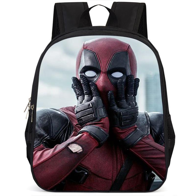 Deadpool 15-inch Extra Large Capacity Lightweight Oxford Cloth Kids Backpack