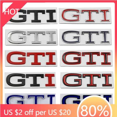 Golf 3 4 MK3 MK4 2026 Hot For VW VOLKSWAGEN Metal Zinc Alloy Rear Trunk Fender Side Badge Sticker for VOLKSWAGEN GTI Touareg Jet
