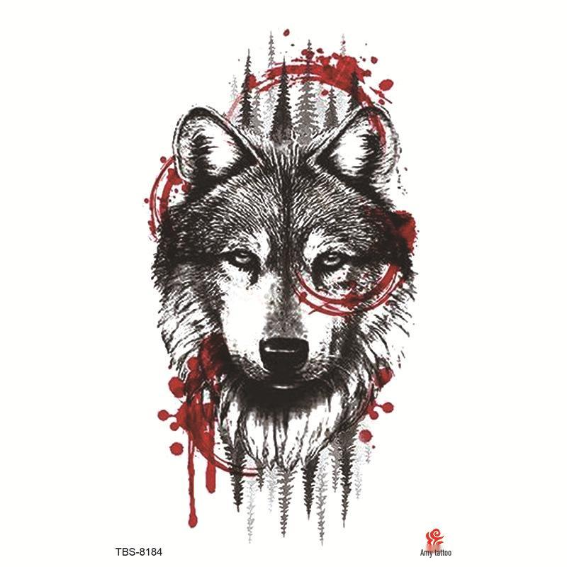 Wasserdichtes Ganzarm Totemsymbol Tattoo Aufkleber Set