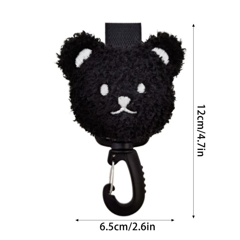 Strollers Clips and 360 Degree Loop for Hanging Bags Purse and Shopping Pram Clip Universal for Pushchair Organizer Hook