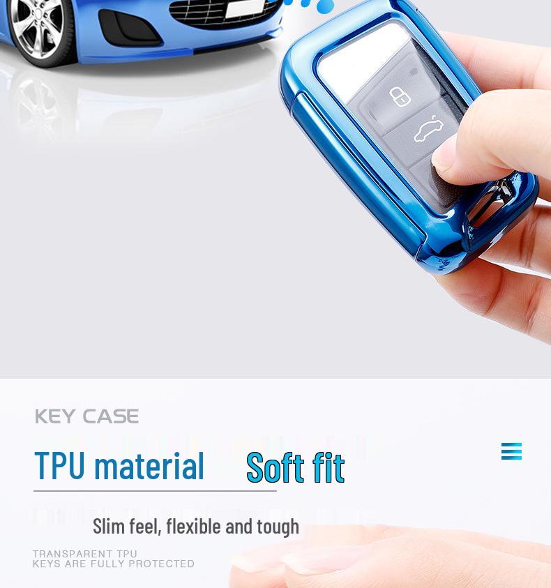 Volkswagen Magotan 19/Passat B8 Soft Rubber Key Case Cover