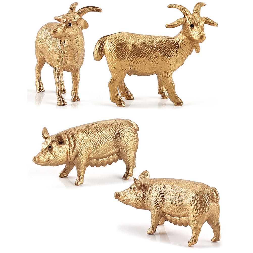 Mini Waldtierfiguren Spielzeug Wasserdicht Bauernhoftier Modell Puppen Set Feuchtigkeitsbeständig Simulation