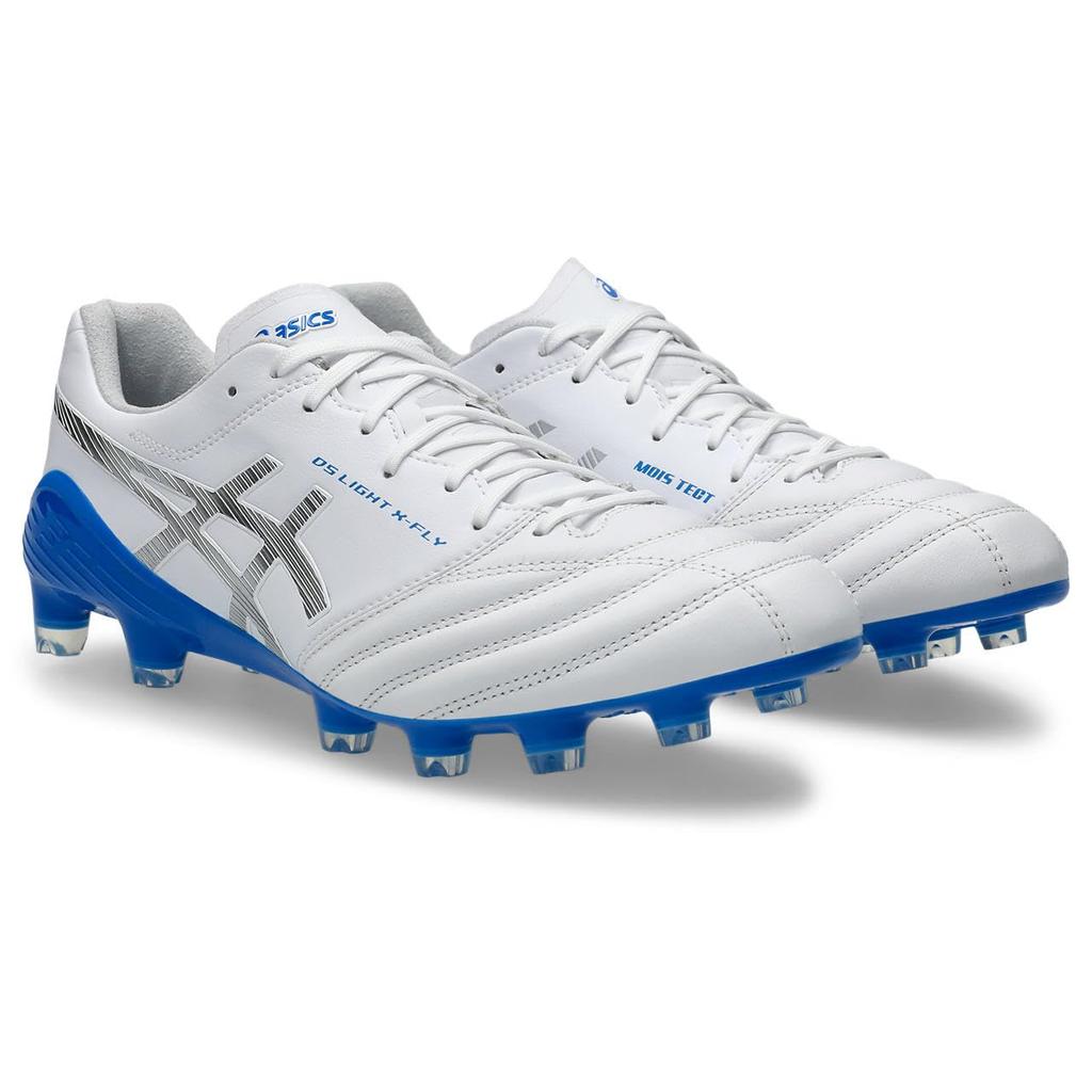 Asics DS LIGHT 5 Soccer Cleats 1101A047 Size 106 Cm 2E X-FLY Men's (White/Pure Silver) 24.5