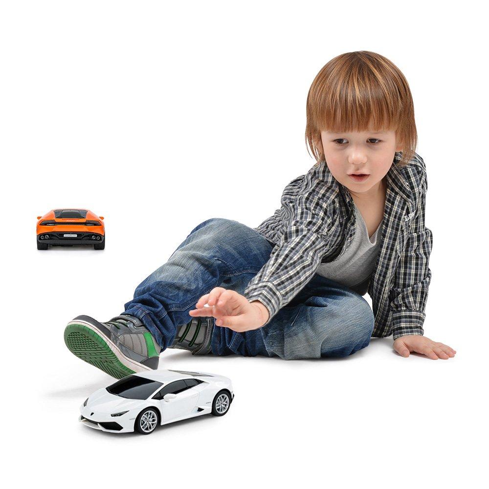 Rastar RC Car Lamborghini Huracan RC Model Car Toy Car Remote Control Car Scale White LP610-4 1/24 2.4GHz