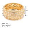 Baroque retro pattern bracelet = women's bracelet pearl wide face jewelry