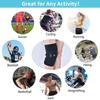 Electric Heating Knee Brace Wrap Far Infrared Vibration Massager Knee Support Outdoor Sport Knee Protector