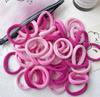 30/50PCS Women Girls 4cm Basic Hair Bands Simple Solid Colors Elastic Headband Hair Ropes Ties Hair Accessories Ponytail Holder