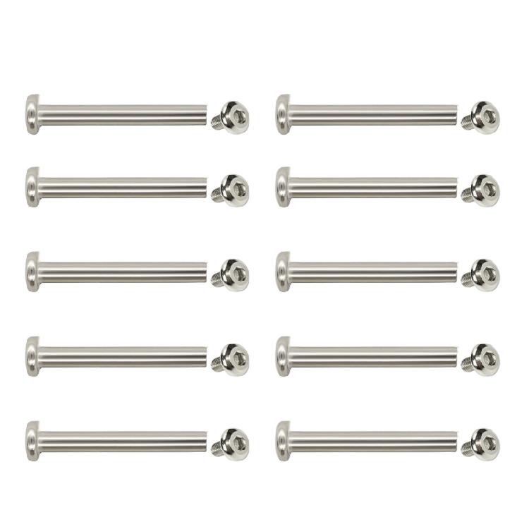 10 Pcs Screws Nails Rivets Inner Hexagon Screws Luggage Wheels Tacks Screws