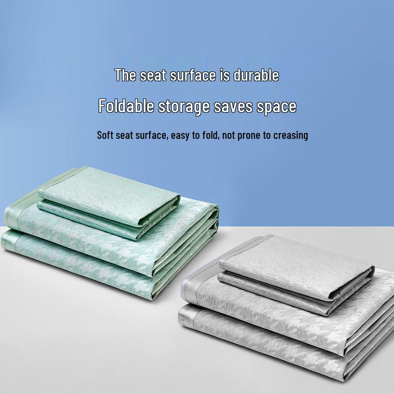 LOVO Houndstooth Ice Silk Cooling Mat 3-Piece Set