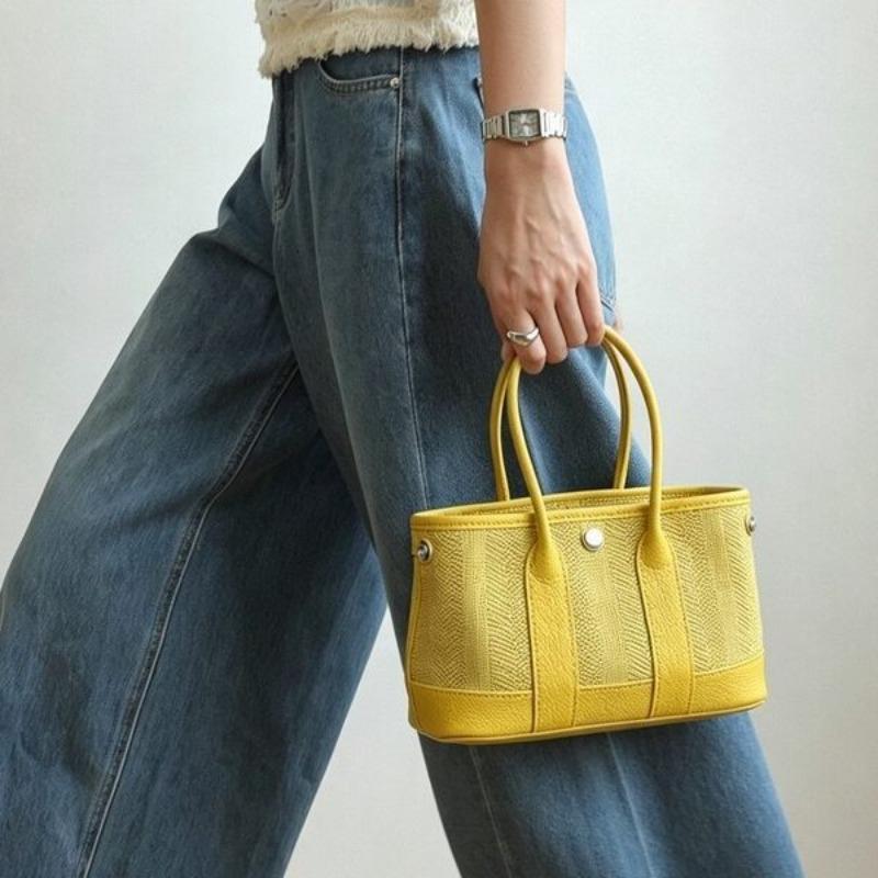Borsa a Tote Donna Grande Capacità Elegante Borsa da Lavoro per Pendolari Leggera Borsa da Giardino