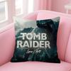 Lara Croft Tomb Raider Game Pillow Gift Home Office Decoration Pillow Bedroom Sofa Car Cushion Coverpillow Case