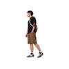 Li-Ning Badfive Deception Print Loose Round Neck Short Sleeve Drop Shoulder T-Shirt Men Tops Black AHSU435-1
