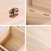 Wooden Storage Box Retro Decor Gift Jewelry Boxes Cord Ring for Packaging Candy Child