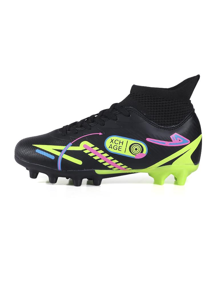 Yeni FG Çocuk Futbol Sahası Kramponları Dış Mekan Kaymaz Çocuk Erkek Futbol Ayakkabıları Topluluk Yüksek Kalite Nefes Alabilir Futsal Ayakkabıları