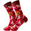 AB New Fashion Socks for Men and Women Colorful Cartoon Animal Cotton Sock Hip Hop Funny Plant Mushroom Bird Stocking
