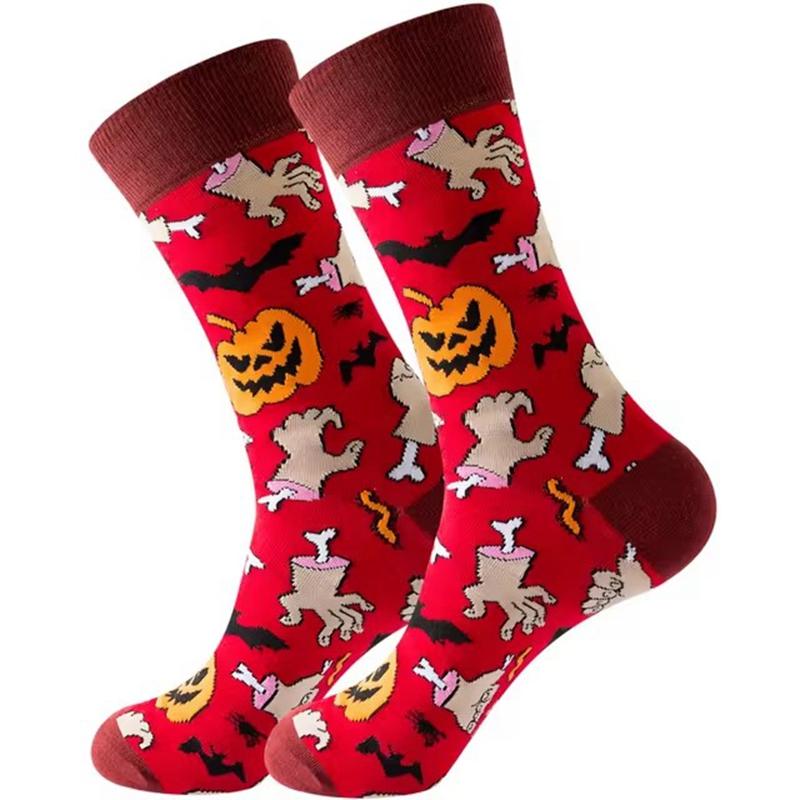 AB New Fashion Socks for Men and Women Colorful Cartoon Animal Cotton Sock Hip Hop Funny Plant Mushroom Bird Stocking