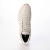 Mobus Men's Leather Sneakers, Genuine Leather, Sports, Casual, Walking Shoes with Archwave Insole, Current Model BISMAR2 (LT.GREY/WHITE, Size 26.0 cm)