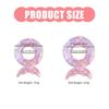 Children's Mermaids Inflatable Swimming Rings Floating Lifebuoys Water Toy for Beach and Water Fun